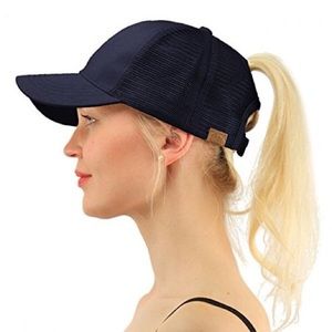 Navy CC beanie cap